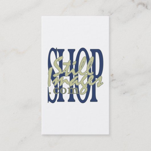 carte de visite de ShopStillImages.com (Devant)