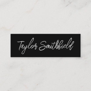 carte de visite de signature