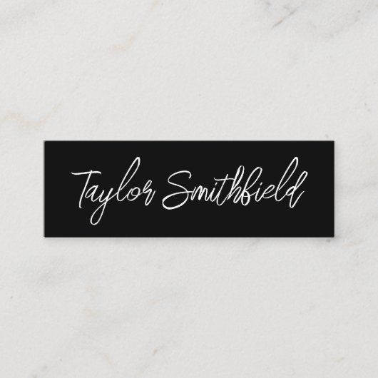 carte de visite de signature (Devant)