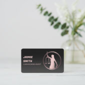 🚩 Carte de visite de signature de prêt notaire (Debout devant)