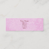 Carte de visite de signet de mandala de sucrerie (Dos)