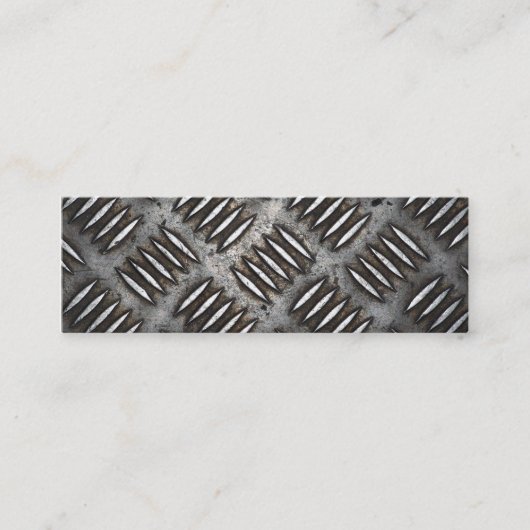 Carte de visite de signet de plaque métallique (Devant)