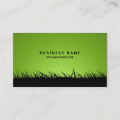 Carte de visite de silhouette de chêne (Dos)