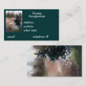 Carte de visite de simplicité (Devant / Derrière)