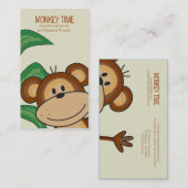 Carte de visite de SINGE (Devant / Derrière)