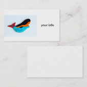 carte de visite de sirène (Devant / Derrière)