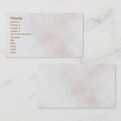 Carte de visite de Smoki (Devant / Derrière)