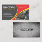 Carte de visite de société de construction (Devant / Derrière)