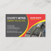 Carte de visite de société de construction (Devant)