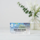 Carte de visite de société fiscale (Debout devant)