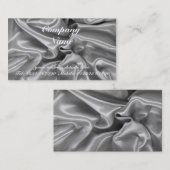 Carte de visite de soie (Devant / Derrière)