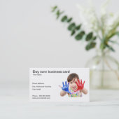 Carte de visite de soin de jour (Debout devant)