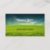 Carte de visite de soin de pelouse (Devant)