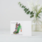 Carte de visite de soins de santé (Debout devant)