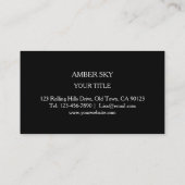 Carte de visite de soins pour animaux de compagnie (Dos)