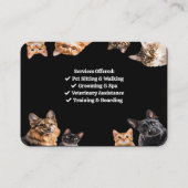 Carte de visite de soins pour animaux de compagnie (Dos)