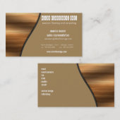 carte de visite de sol et de moquette (Devant / Derrière)