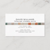 Carte de visite de sol professionnel et de chaudiè (Dos)