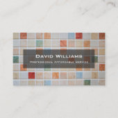 Carte de visite de sol professionnel et de chaudiè (Devant)