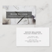 Carte de visite de sol professionnel et de chaudiè (Devant / Derrière)