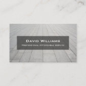 Carte de visite de sol professionnel et de chaudiè (Devant)