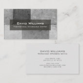 Carte de visite de sol professionnel et de chaudiè (Devant / Derrière)