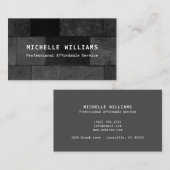 Carte de visite de sol professionnel et de chaudiè (Devant / Derrière)