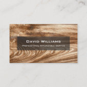 Carte de visite de sol professionnel et de chaudiè (Devant)