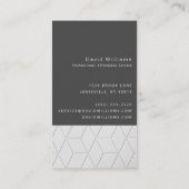 Carte de visite de sol professionnel et de chaudiè (Dos)