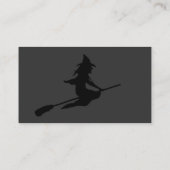 Carte de visite de sorcières de Halloween (Dos)