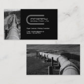 Carte de visite de soudeuse de canalisation (Devant / Derrière)