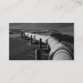 Carte de visite de soudeuse de canalisation (Dos)