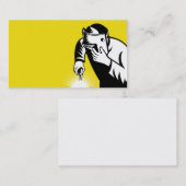 carte de visite de soudure de travailleur de (Devant / Derrière)