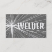 Carte de visite de soudure étoile brillante (Devant)