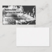 Carte de visite de soufflement de nuage de Vape (Devant / Derrière)