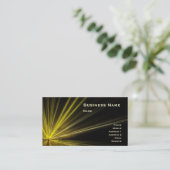 Carte de visite de source lumineuse (Debout devant)