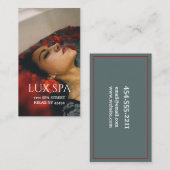 Carte de visite de Spa (Devant / Derrière)