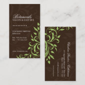 Carte de visite de spa (Devant / Derrière)