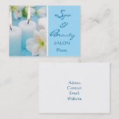 Carte de visite de Spa&Beauty (Devant / Derrière)