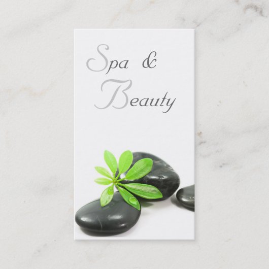 Carte de visite de Spa&Beauty (Devant)