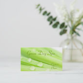 Carte de visite de spa de Green Day (Debout devant)