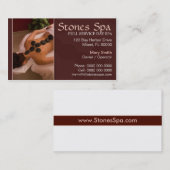 Carte de visite de spa de jour (Devant / Derrière)