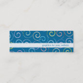 Carte de visite de spirales (Dos)