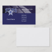 Carte de visite de sports (Devant / Derrière)