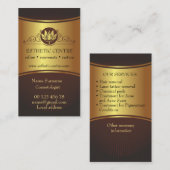 Carte de visite de studio cosmétique (Devant / Derrière)