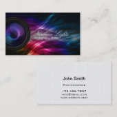 Carte de visite de studio de photographie de (Devant / Derrière)