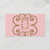 carte de visite de style (Dos)