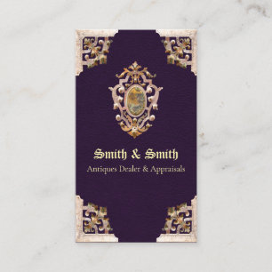 Carte de visite de style antique Renaissance (viol