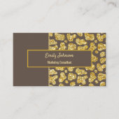 Carte de visite de style brillant (Devant)