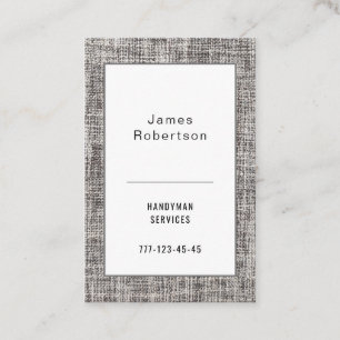 Carte de visite de style brutal pour votre entrepr